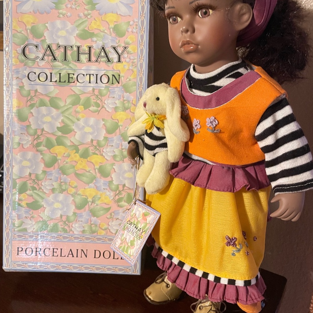 Antique Cathay Collection Porcelain doll “Haley”.